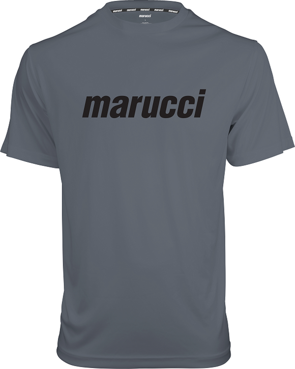 Marucci MADUGT Dugout T-Shirt / Tee Shirt Gray Adult Large