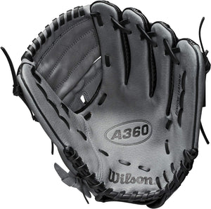 Wilson WBW10018712 RHT 12 Inch A360 Youth Baseball Glove
