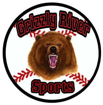Grizzly River Sports · Baseball · Softball · Equipment · Connecticut · Dealer · Mizuno · Easton · Louisville Slugger · Worth · Rawlings · Vinci · Marucci · Wilson · Demarini · Football · Lacrosse · Training · Safety