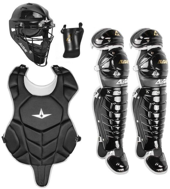 All-Star CKCC912LS League Series Youth Catchers Set Black Typically Fits 9-12