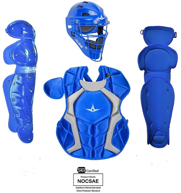 All-Star CKCC912PS Player Series Catchers Set Youth Typically Fits 9-12 Royal