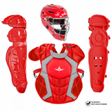 All-Star CKCCPRO4 Classic Pro Adult Catchers Set Red