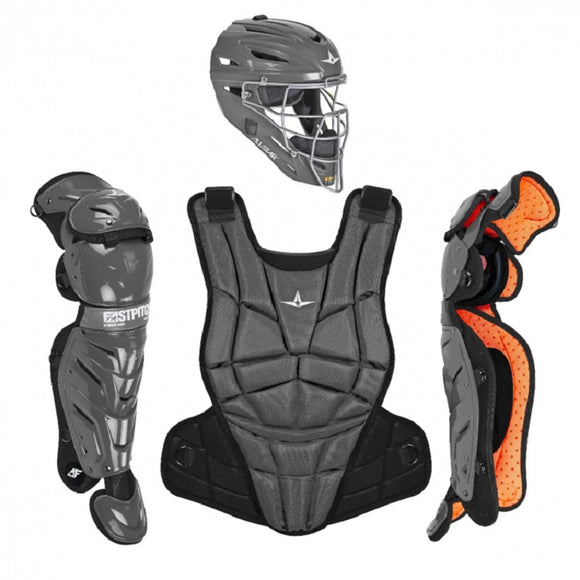 All-Star CKW-AFX Large Fastpitch Catchers Set Graphite