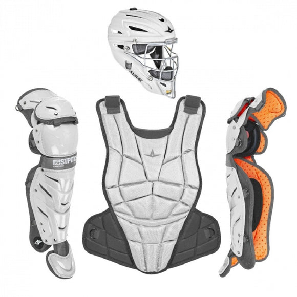 All-Star CKW-AFX Small Fastpitch Catchers Set White / Graphite