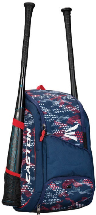 Easton A159037 Maroon / Charcoal Game Ready Bat Pack Backpack Baseball /Softball