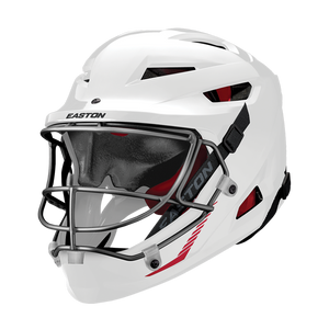Easton Hellcat Slowpitch Softball Pitcher's Helmet / Mask White L/XL