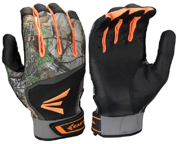 1 Pair Easton HS7 Real Tree Adult Small Batting Gloves Black / RealTree A121772