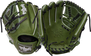 LHT Rawlings PRO205-30MG 11.75" Heart Of The Hide Military Green Baseball Glove