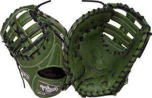 LHT Rawlings PRODCTMG 13" Heart Of The Hide Military Baseball First Base Mitt