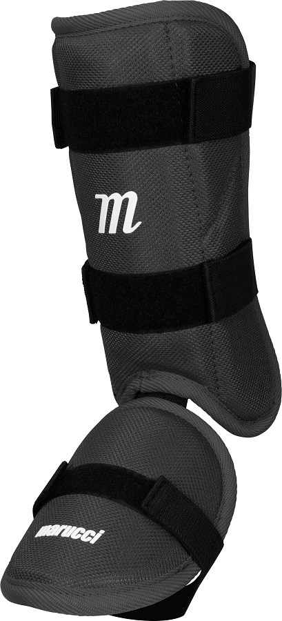 Marucci MPLG4 Batters Leg Guard / Batters Ankle Guard Baseball / Softball Gray