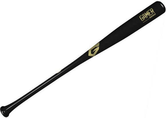 Powered by Marucci MVEGMR Black Gamer Maple Wood Baseball Bat Various Size/Qty