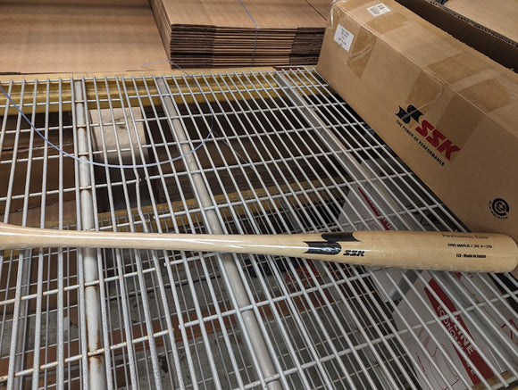 SSK 243 Black 32 Pro Inventory Maple Wood Baseball Bat Japan Professional Edge