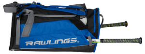 Rawlings R601 Hybrid Backpack Duffle Bag Equipment Bag Royal Baseball / Softball