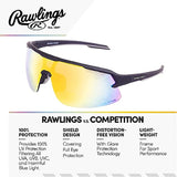 Rawlings RY134 Youth Baseball / Softball Sunglasses 10257490.QTS