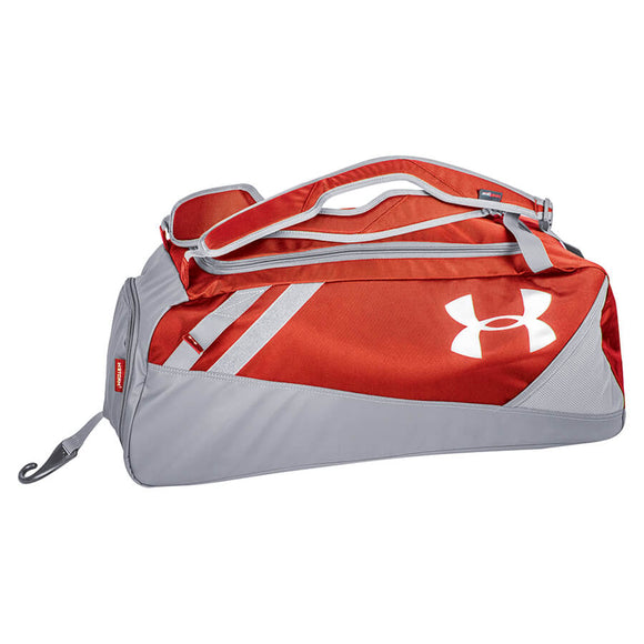 Under Armour UASB-CONMID Red Converge Player Mid Duffle / Backpack Bat Pack