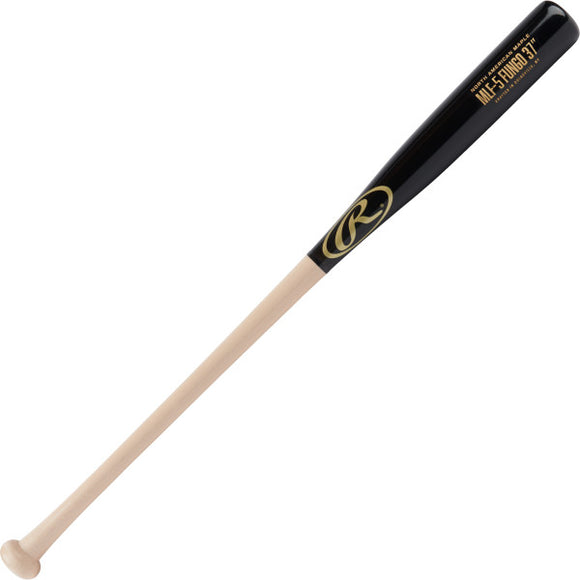 Rawlings MLF6 Black/Natural Fungo 34 Inch Maple Wood Baseball Fungo Bat