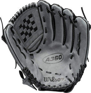 Wilson WBW100189125 RHT 12.5 Inch A360 Youth Baseball Glove