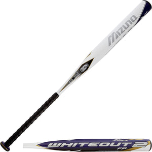 Mizuno 340307 33/24 Whiteout 2 eXTREME -9oz Fastpitch Softball Bat
