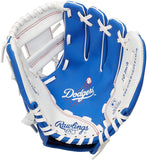 Rawlings MLB Team Logo Youth Glove Los Angeles Dodgers Right Hand Throw 10 inch