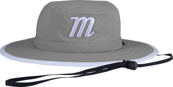Marucci MAHTBNM-CH/W-A Boonie Style Hat Charcoal / White Adult OSFM