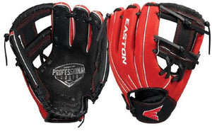 Easton PY10BR 10" Professional Series Baseball Glove Youth Black / Red