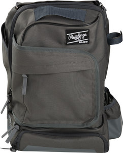 Rawlings R701 Training / Game Backpack With Bat Compartment Graphite