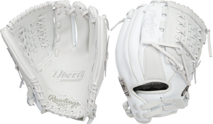 Rawlings RLA125-18WSS 12.5" Liberty Advanced Softball Glove White / White